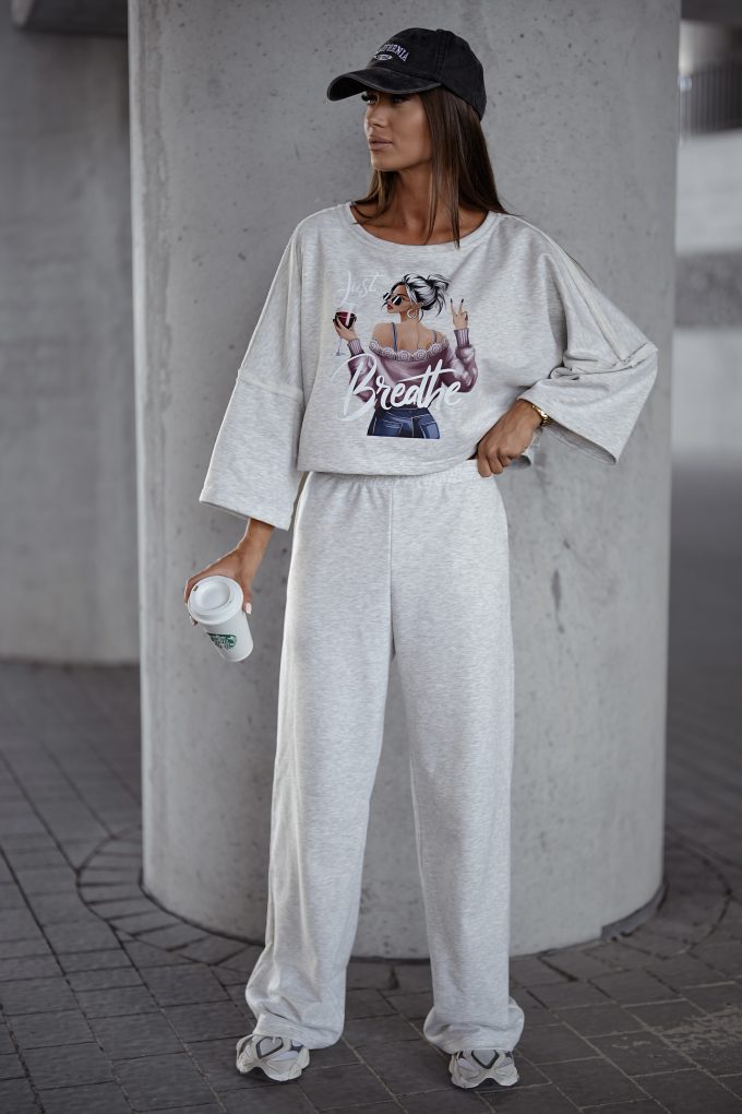 ROYAL spodnie, szare